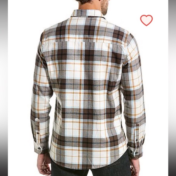 NWT POINT ZERO BRUSH FLANNEL SHIRT - Picture 7 of 7